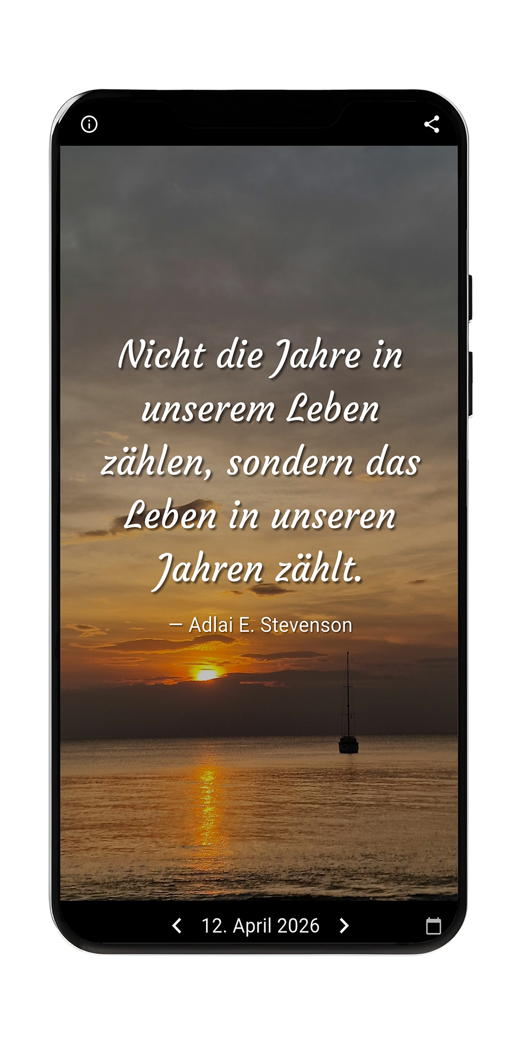 Sceenshot der WIZDOM 4 TODAY App