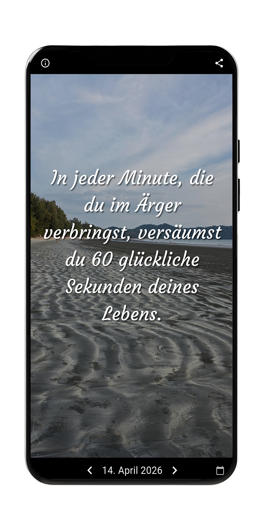 Sceenshot der WIZDOM 4 TODAY App